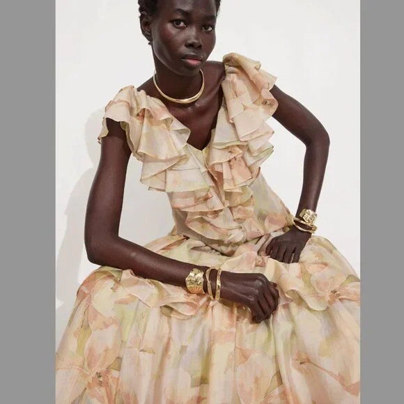 And Other Stories Ruffle Maxi Dress - Picture 4 of 13